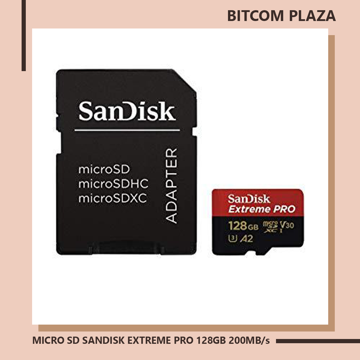 MICRO SD SANDISK EXTREME PRO 128GB 200MBPs