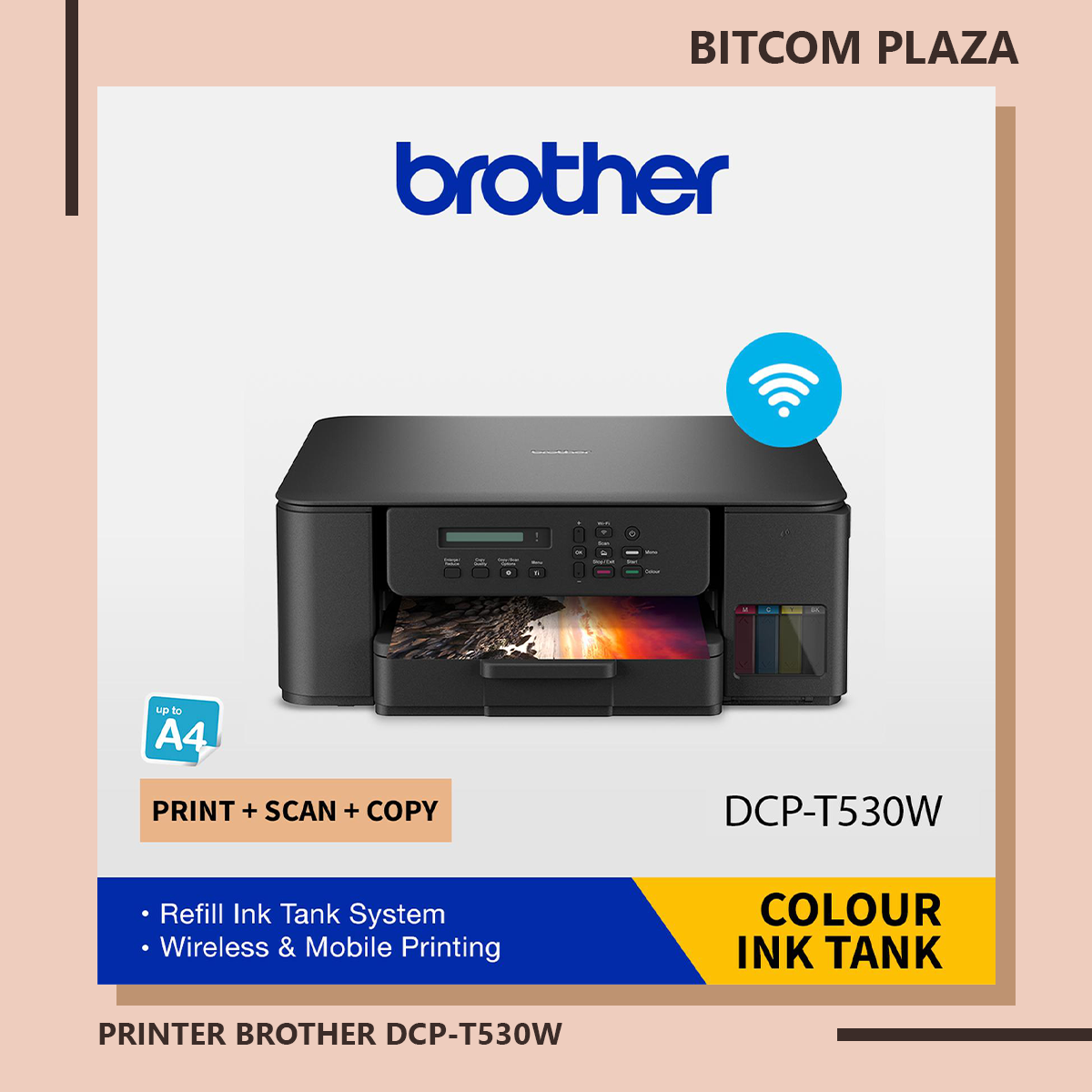 PRINTER BROTHER DCP-T530W